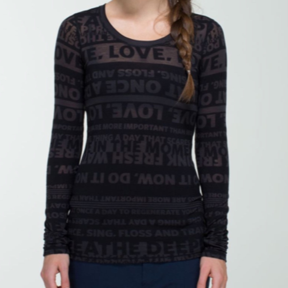 Lululemon Daily Practice Long Sleeve